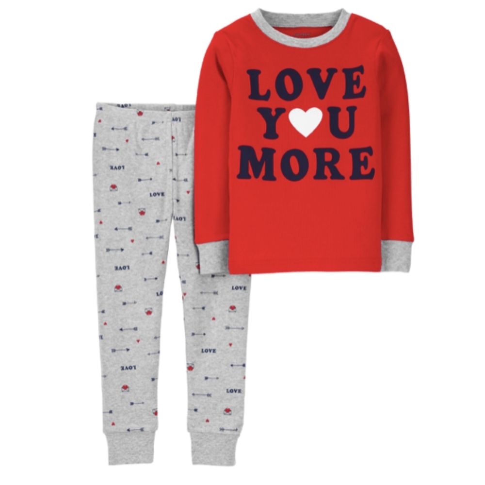 CARTER'S Love Pyjamas Size XS NWT